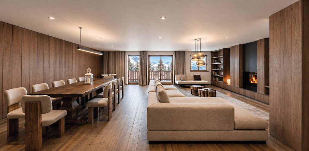 Appartements exclusifs et luxueux au cœur de Méribel